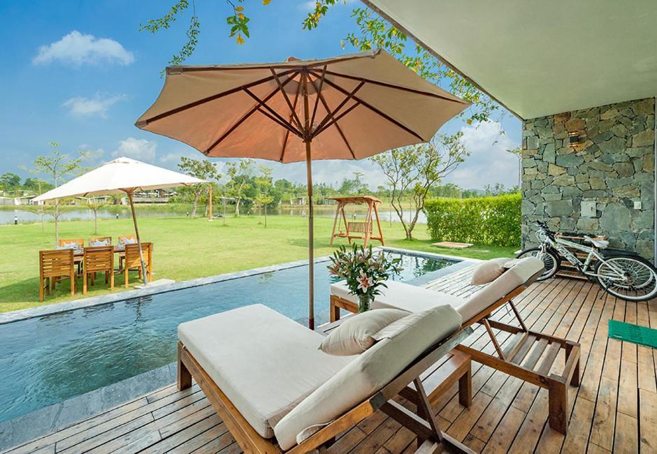 Flamingos Dai Lai Resort - Luxury Ngoc Quang Exteriör bild